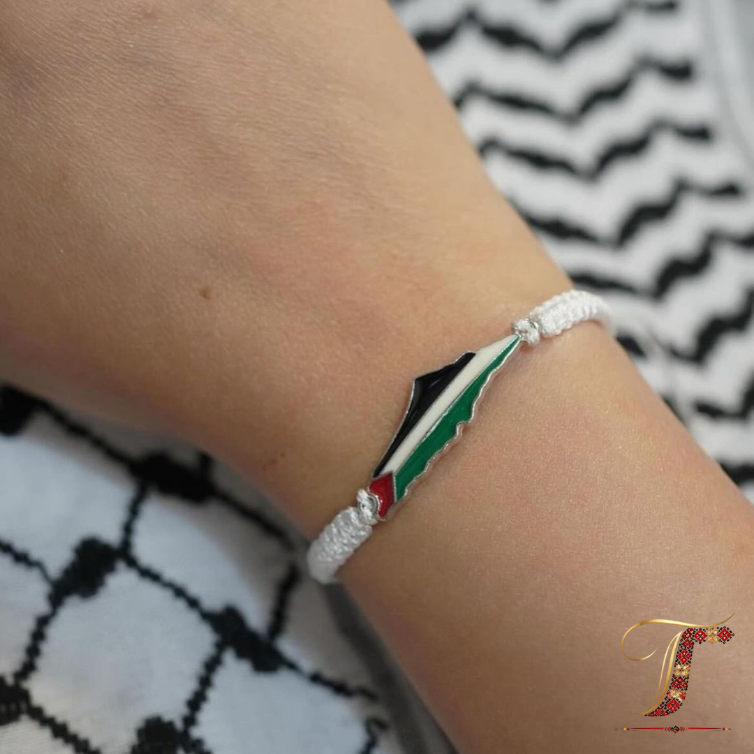 Bracelet en tissu réglable - Disponible en 4 couleurs