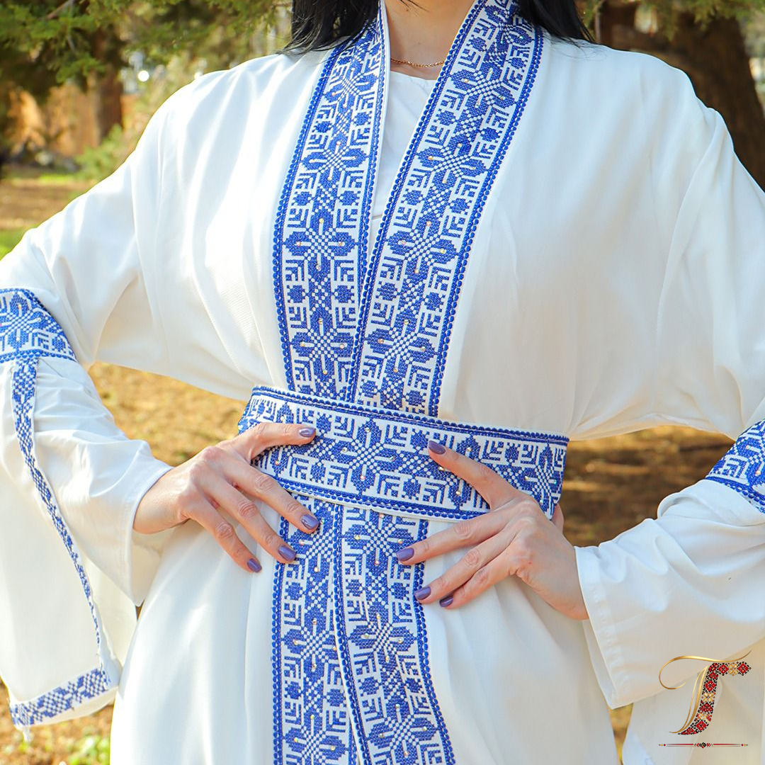 Robe abaya palestinien