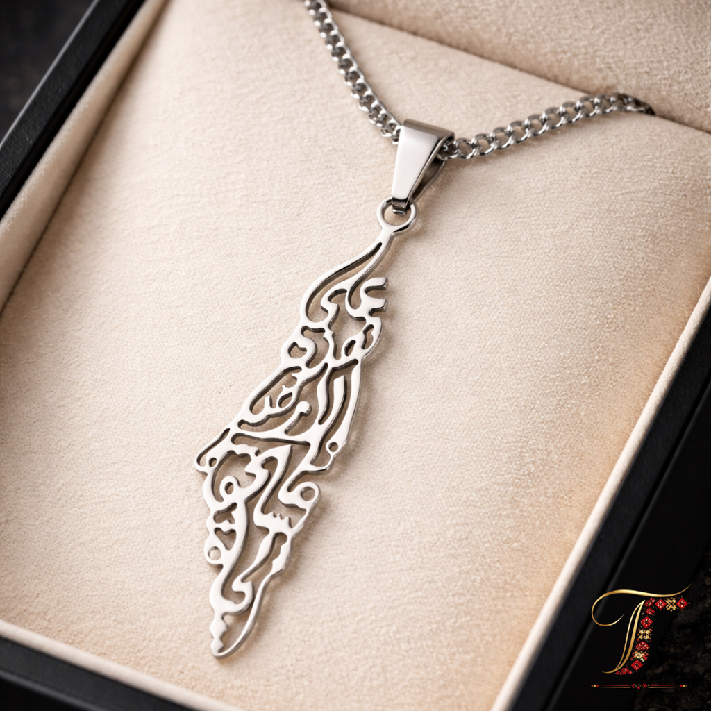 Collier Palestine - "Sur cette terre, la vie ne s'arrête pas"